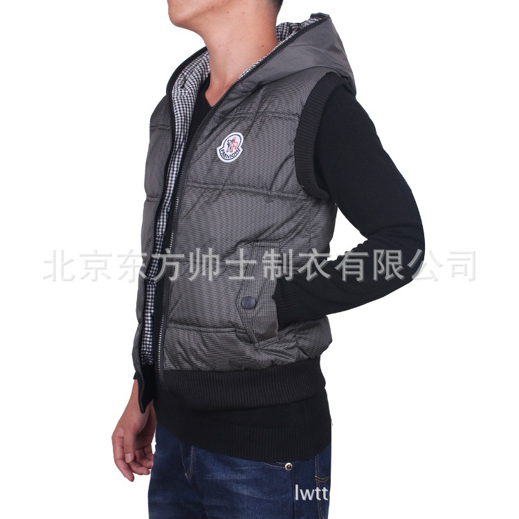 <em>批发</em>新品秋装男装韩版<em>男士</em>父子装羽绒棉<em>马甲</em>坎