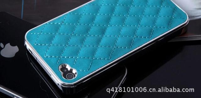 IPHONE4 4S 香奈儿皮制苹果手机保护壳 保护
