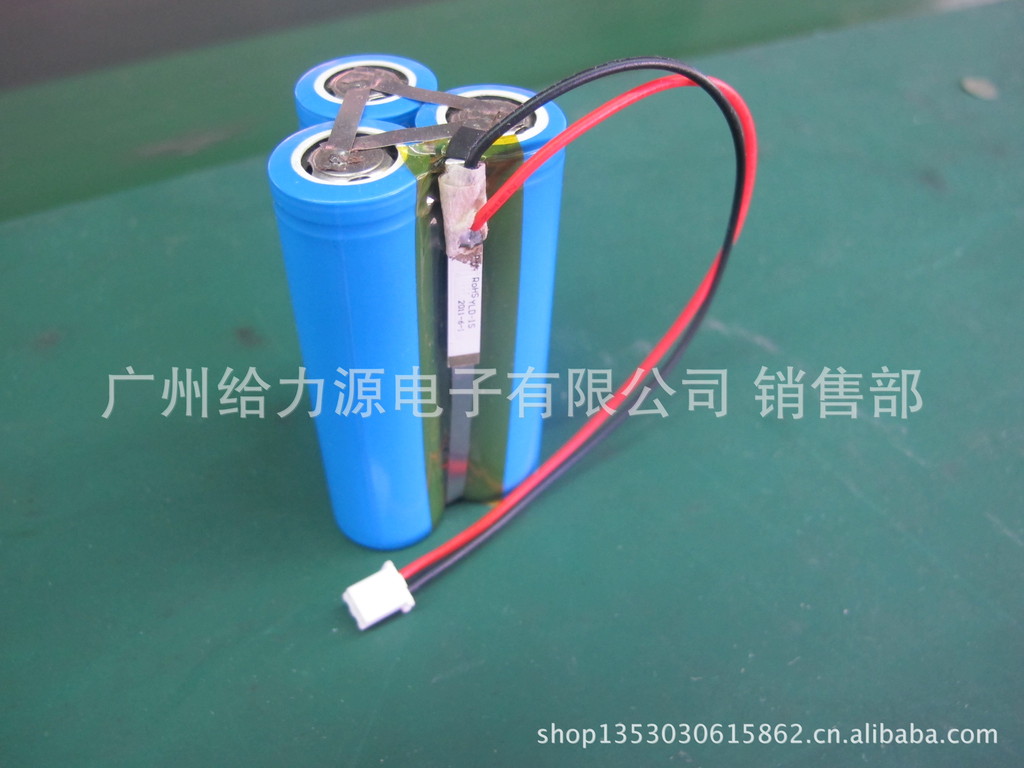 【18650组合锂电池,7.4v足4400mah电池组,3.
