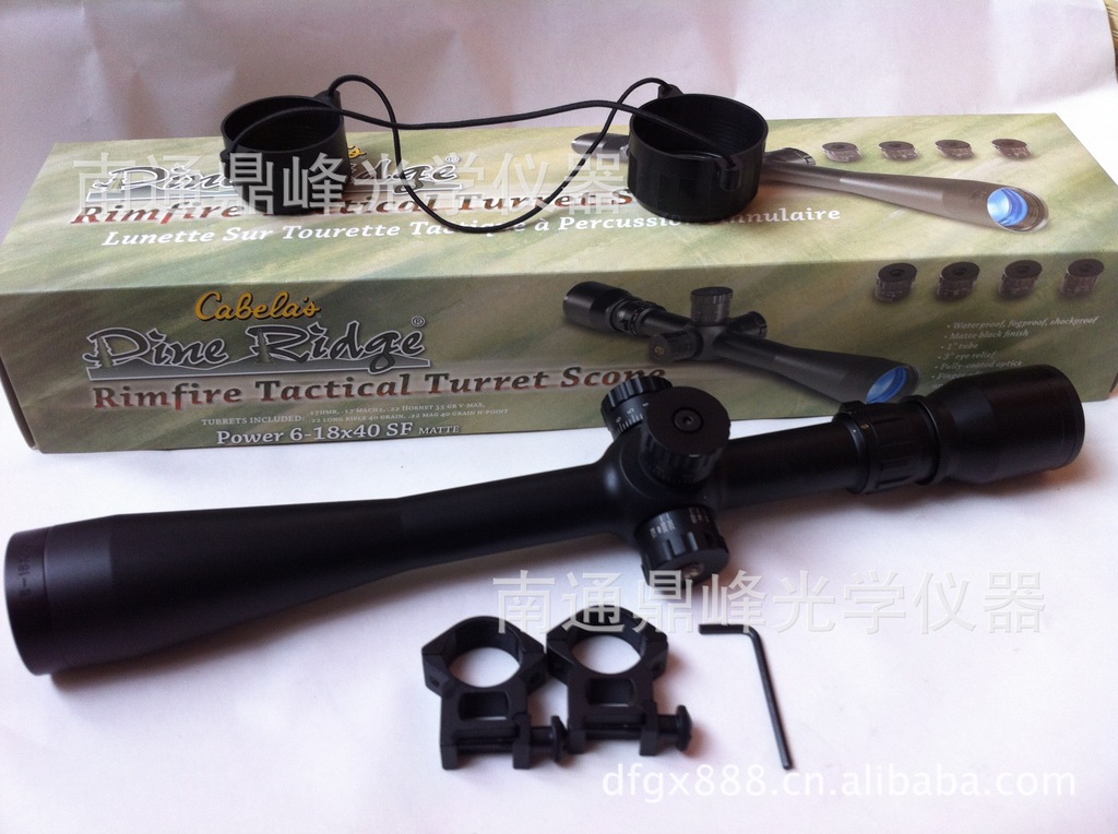 【美国 坎贝拉 SF6-18*40侧调瞄准镜 两等位分