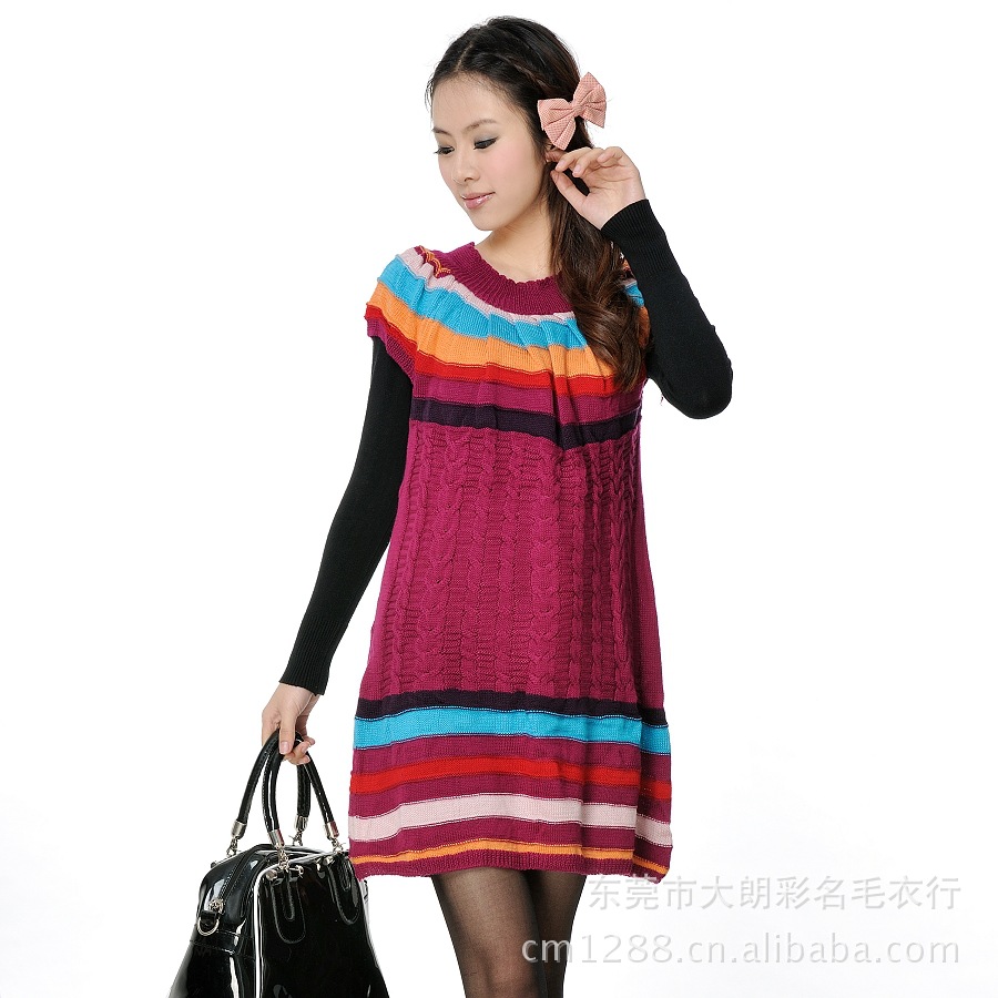 最新<em>时尚蝙蝠</em>袖<em>开衫</em>女式毛衣 高贵气质<em>女士</em>毛