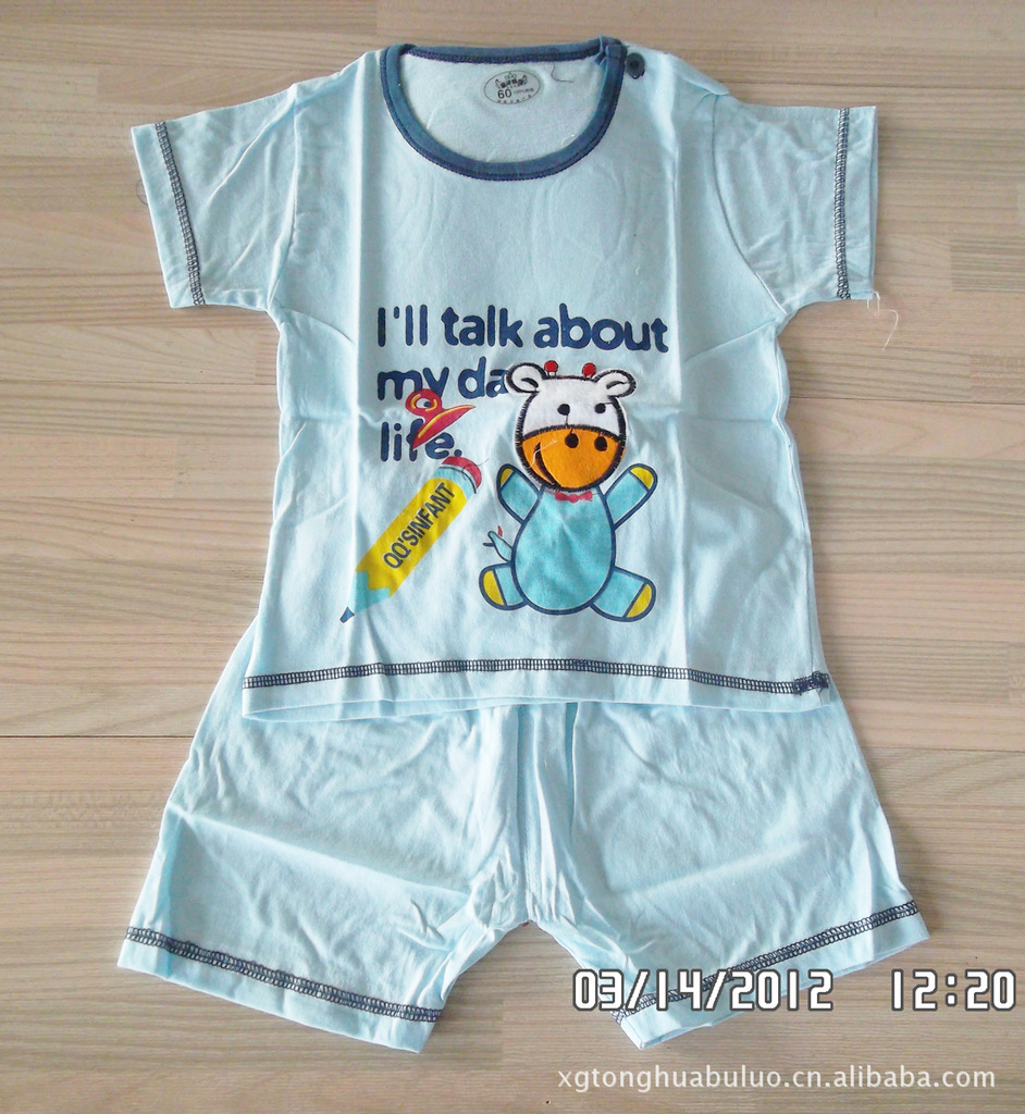 【童话部落 儿童夏日短袖<em>短裤</em> 儿童<em>内衣批发</em> 厂