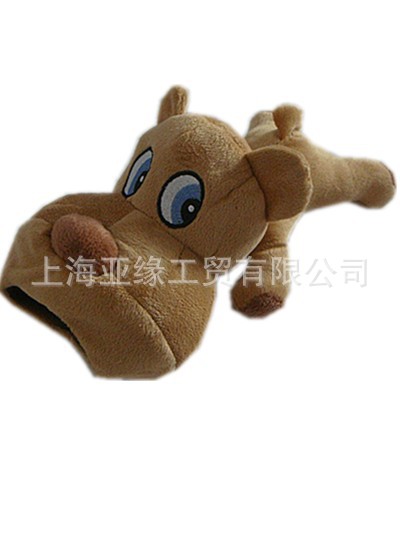 v猴子28CM趴姿猴子嘴吐球娃娃玩具填充毛绒火锅底料是宠物的北京图片
