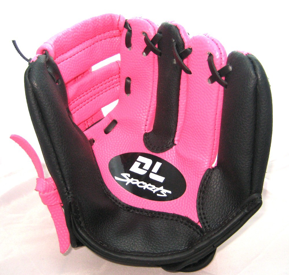 【供应篮球纹PVC棒球手套DL】