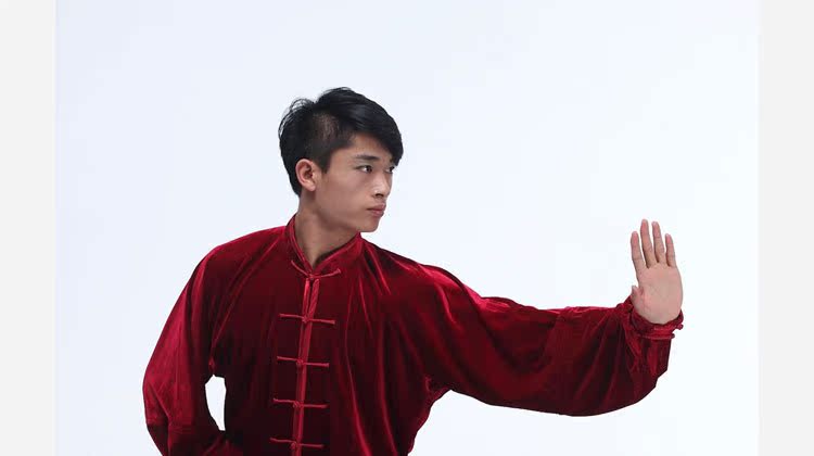 【太极服厂家现货供应南韩绒太极服批发适合秋