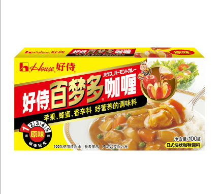 日本原装进口爱必思咖喱块