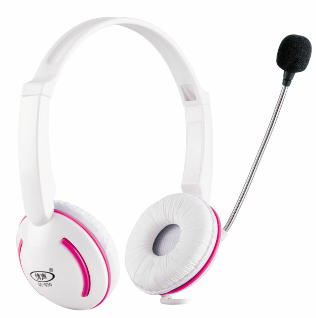 耳机-情声 QS-630电脑耳机耳麦头戴式游戏耳机