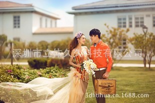 婚纱影楼_影楼婚纱相册制作(3)