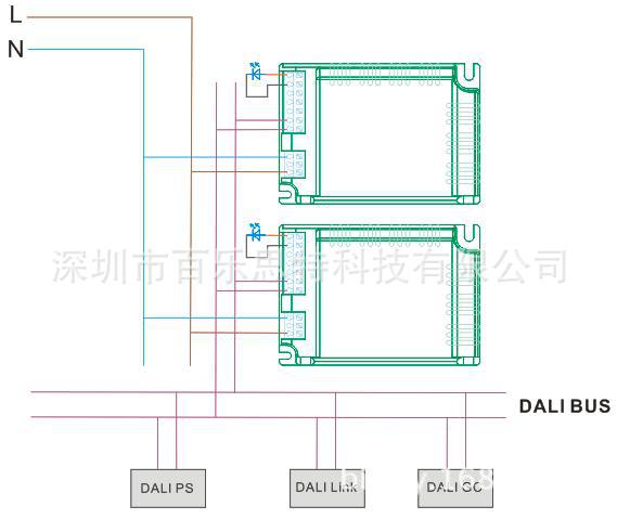 DALI&1-10V双调光 30W LED驱动电源