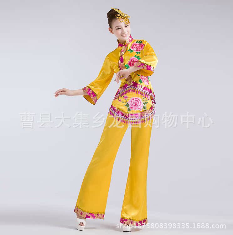 【2013年秋冬季新款秧歌服装|舞蹈演出服装|腰