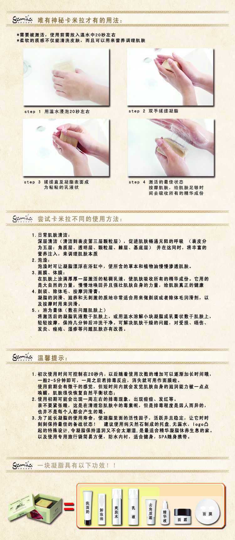 六、使用方法、用途、提醒、功效  小     副本