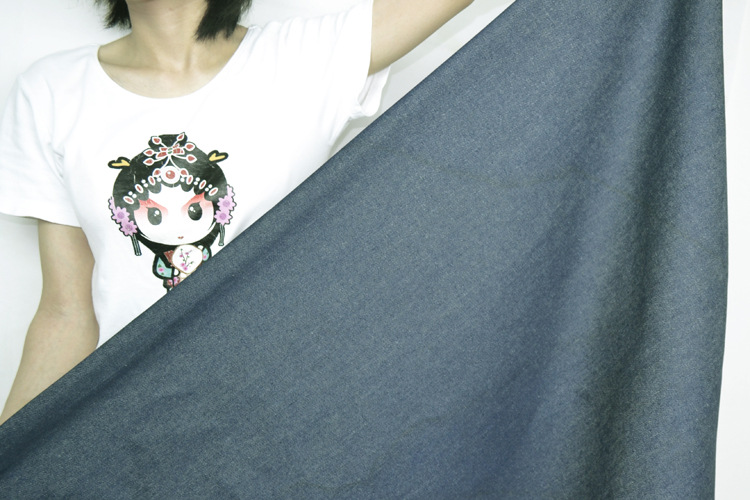 全棉牛仔布10s*10s无弹牛仔布斜纹牛仔布10盎司男裤料童装面料