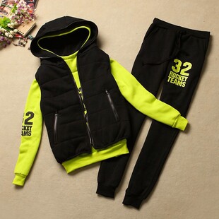 批发采购<em>女式</em>休闲套装-2013<em>卫衣三件套</em> 卫衣套