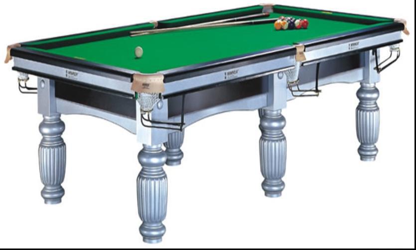 高质量美国美式台球桌 桌球球杆 康乐英国美式
