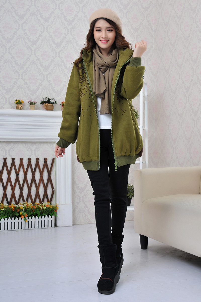 【2013<em>冬季</em>新款<em>时尚</em>潮流<em>女装</em> 长袖开衫大<em>卫衣</em>