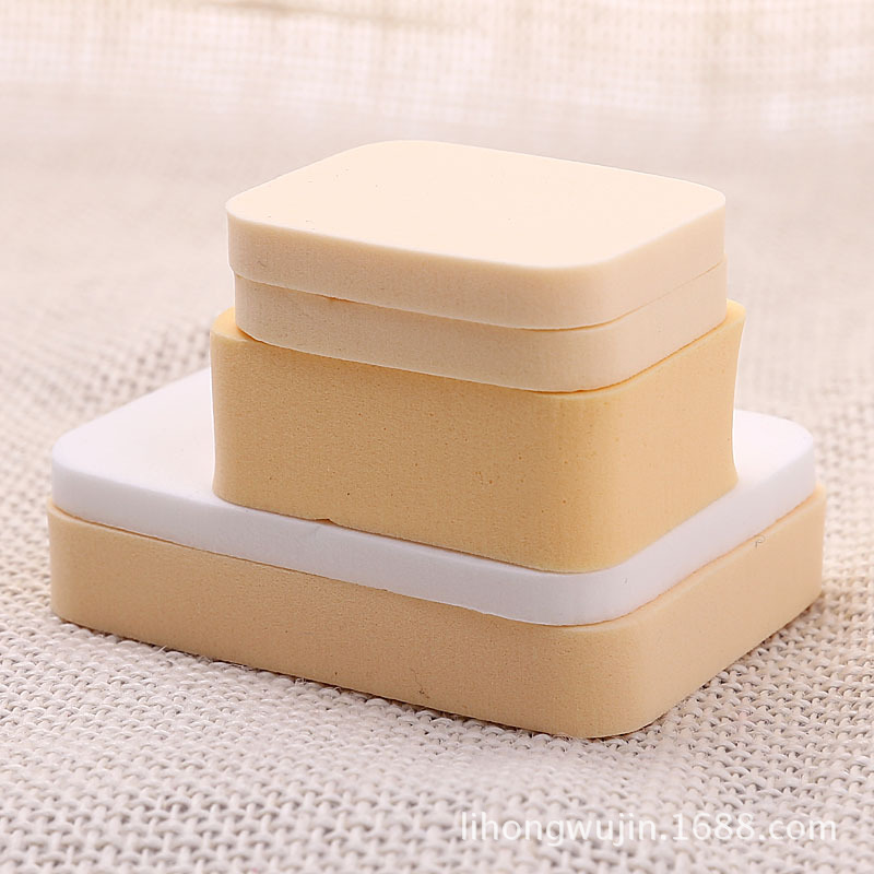 长方形平面粉扑