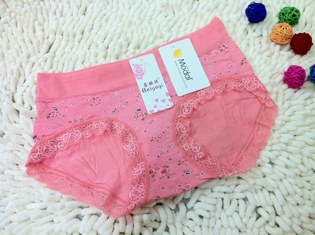 【秋季新品】新款莫代爾款式 小碎花蕾絲花邊女士女內褲批發 2013工廠,批發,進口,代購
