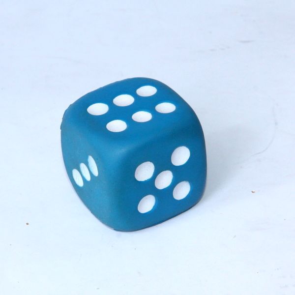 pu骰子 供应优质pu骰子 彩色10cm圆角pu骰子