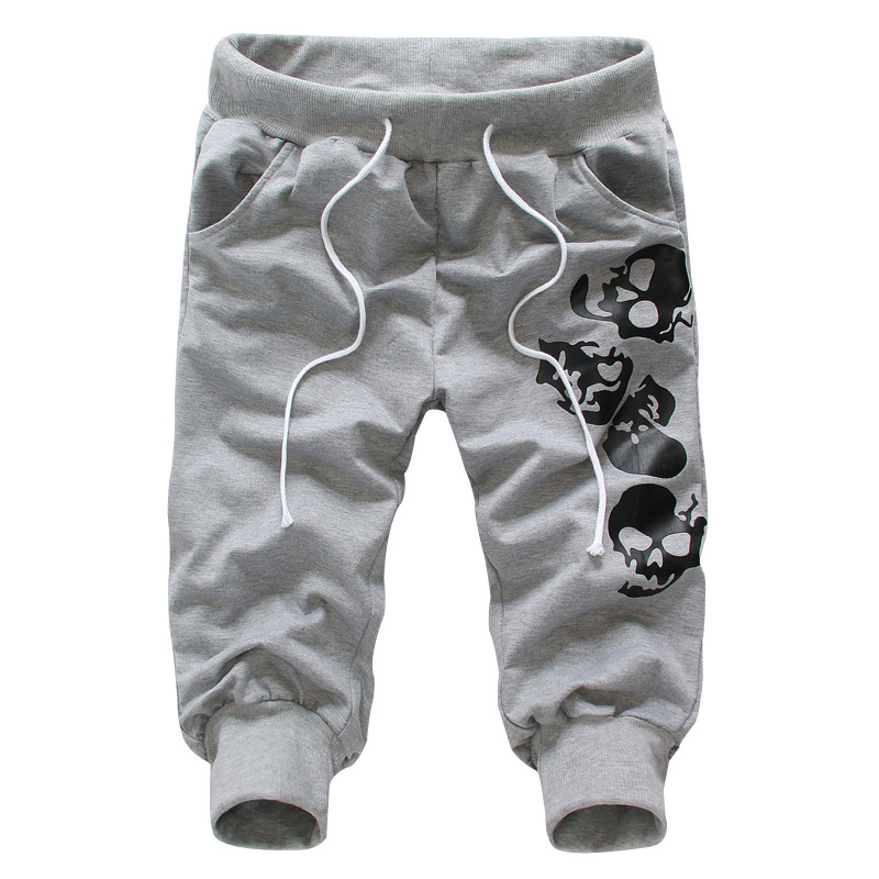 厂家男式休闲裤中裤短裤男装<em>马裤</em>大<em>裤头</em>五分裤