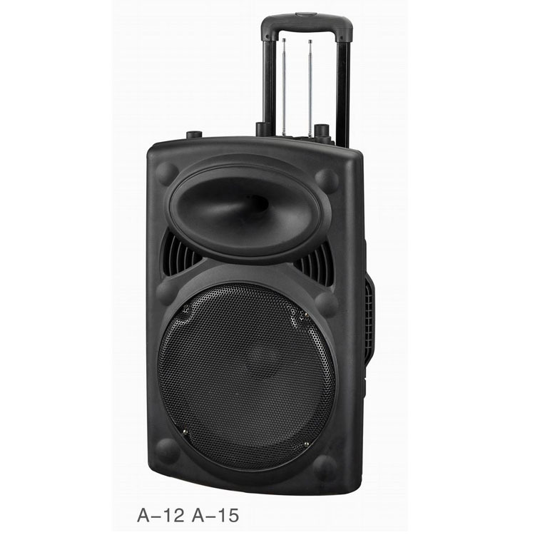 厂家直销 皇家A-15超大功率舞台电瓶音响音箱