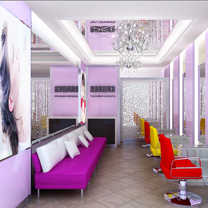 深圳光明新区理发店装修