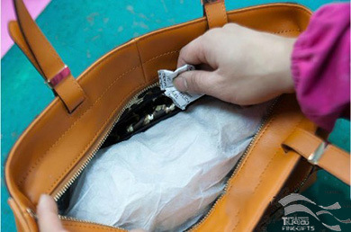 安琪与大卫真皮女包制作流程说明