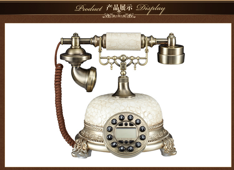 【佳话坊复古电话欧式电话机仿古工艺老式座机