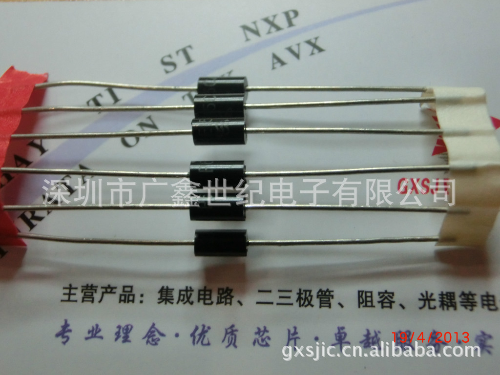 mur460电源整流二极管 反向电压600 v175°c工作温度