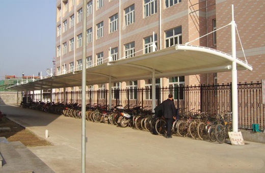 车棚 车棚定做 膜结构车棚