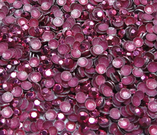 3mm深粉色八角片3