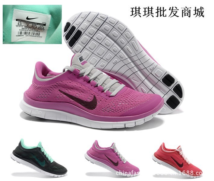 nike free 3.0 二代 專櫃正品男女赤足跑步鞋透氣鞋580392-031工廠,批發,進口,代購