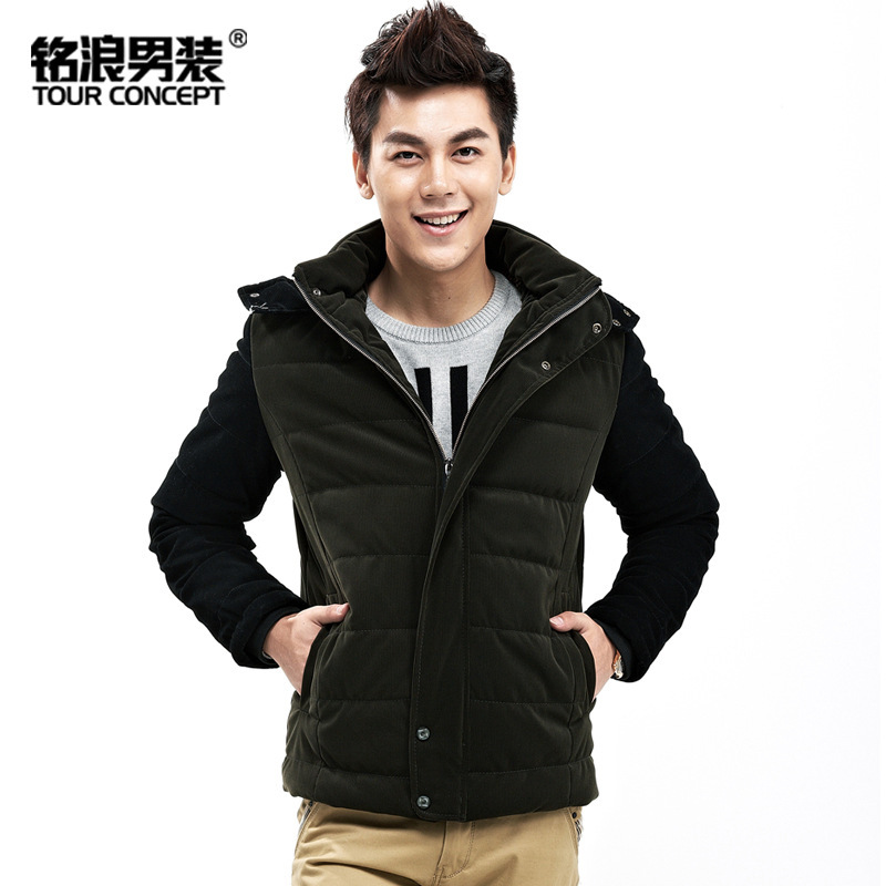 2013<em>冬装</em>新款男装<em>棉衣</em> 靓仔修身百搭长款休闲