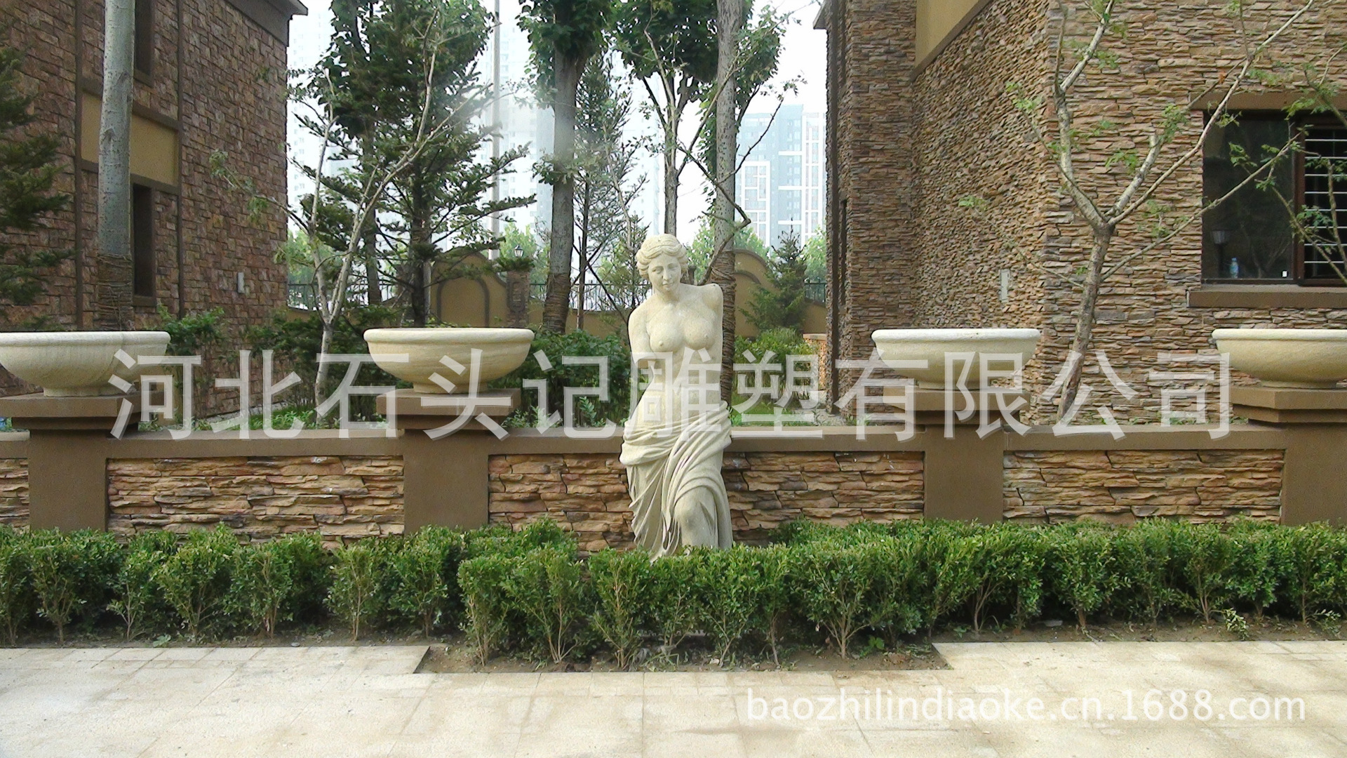 2013葫芦岛巴塞罗娜小区景观工程实例