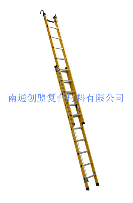 半玻璃钢伸缩梯00041