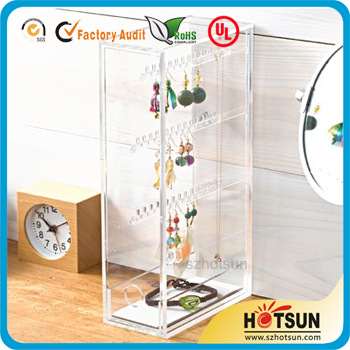 acrylic jewelry display case