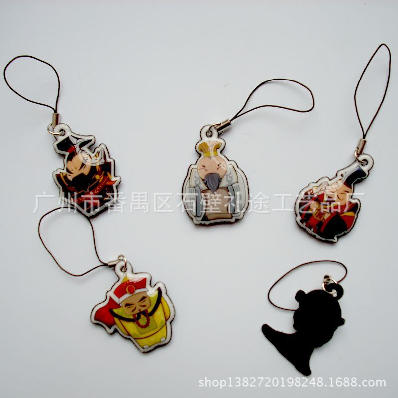厂家批发--宫廷剧人物手机擦 个性时尚创意挂饰