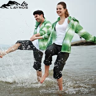 其他户外服装-雷诺斯男女皮肤风衣情侣款超薄透