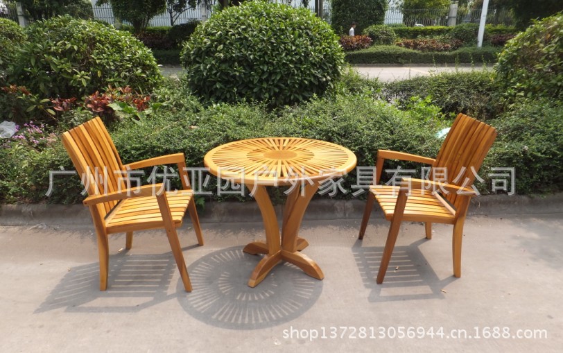 Y01-52 椅子L620W600H900 桌子Φ900H7