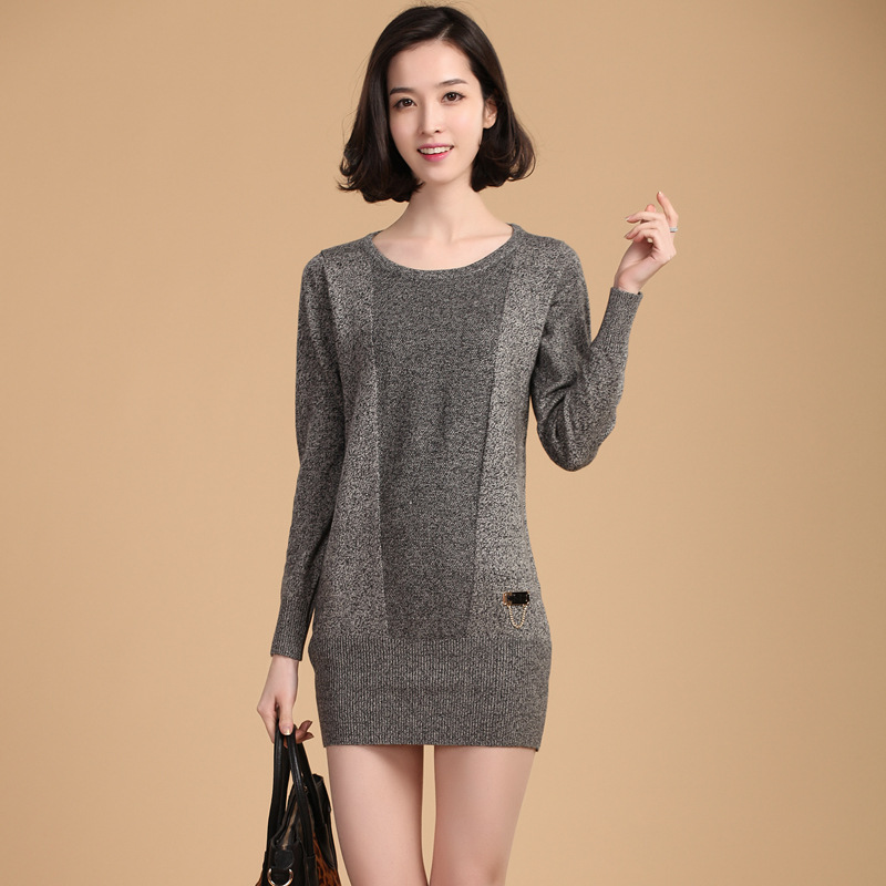 2014<em>套头毛衣</em>女士打底衫 <em>韩版</em>针织衫女外套中