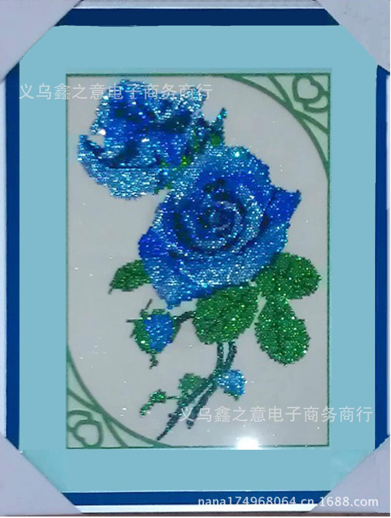 十字绣圆钻水晶贴画客厅装饰批发 -价格,厂家,图片,工艺画,任娜