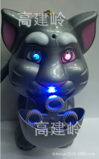 【2013供应汤姆猫玩具 最新款自动吹泡泡玩具