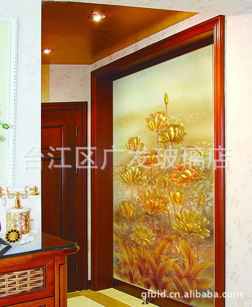艺术玻璃-彩绘雕刻玻璃厂批发 艺术玻璃-艺术玻
