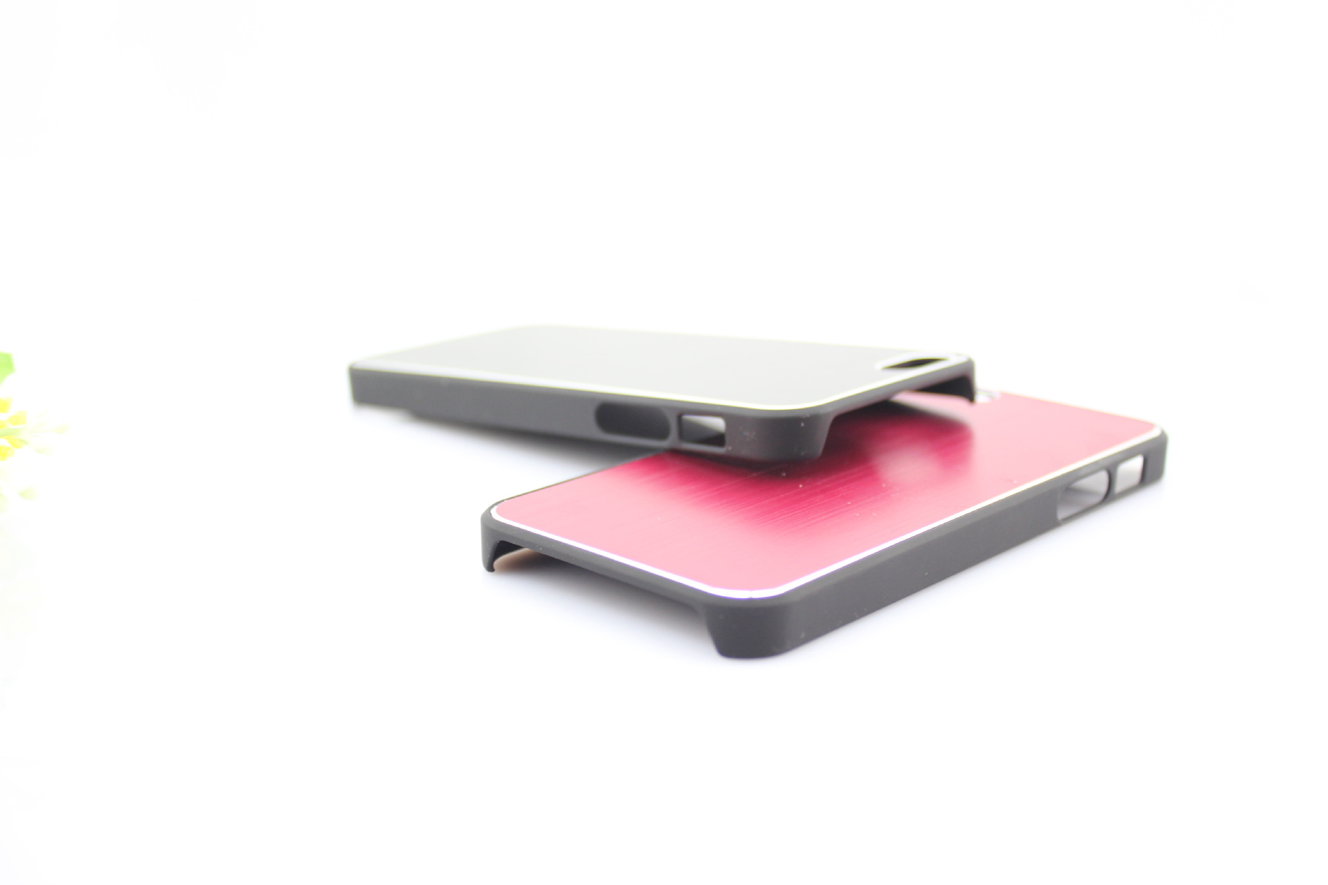 【iPhone5手机壳 苹果5S橡胶漆拉丝手机配件