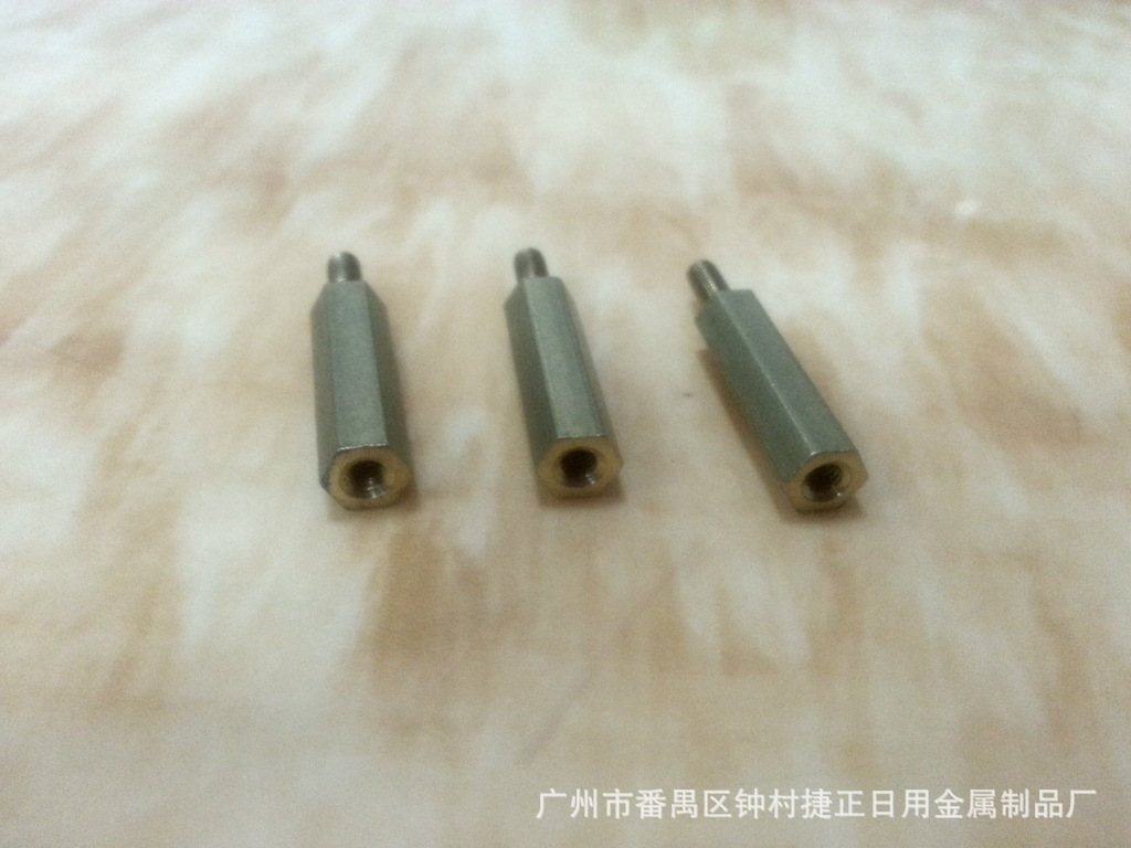 内外牙六角铜螺柱