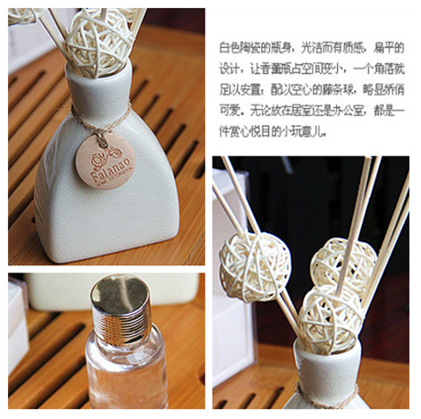 藤球藤條陶瓷瓶4