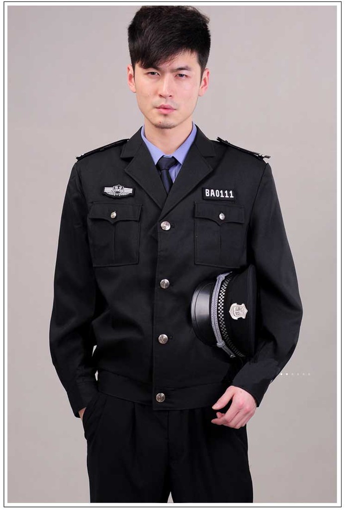 广州服装厂加工定制物业保安服工作服制服 最