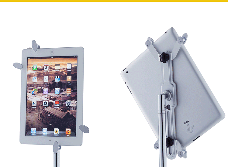 ipad迷你1234手机支架平板电脑懒人落地床头架