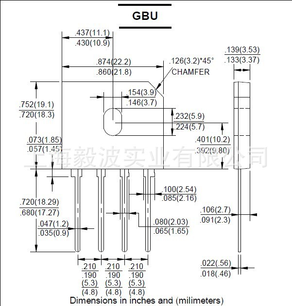 型号:gbu406 批号:210235 材料:硅si 品牌:hy 产品类型:桥堆