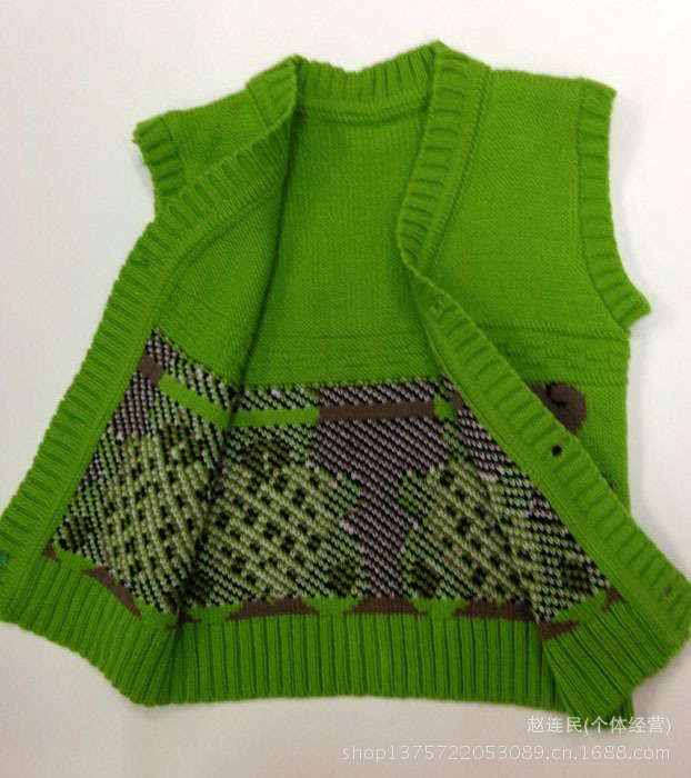 秋装新款 童装<em>毛衣</em>儿童针织衫背心 马甲 <em>小宝宝</em>