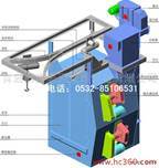 吊钩式抛丸机工件示意图